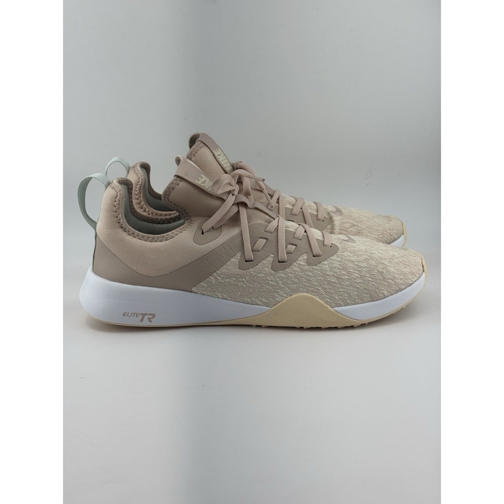 Nike Womens Foundation Elite TR AJ8154-200 Beige Running Shoes Sneakers Size 11
